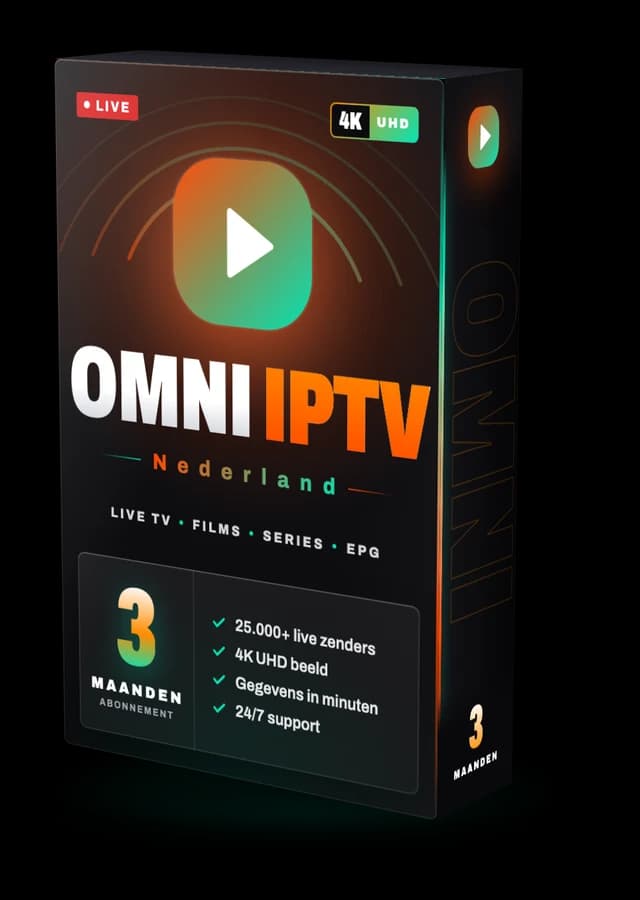 Omni IPTV abonnement 3 maanden – productdoos