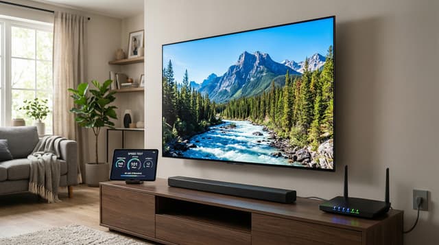 Hoeveel internetsnelheid heb je nodig voor HD en 4K IPTV?